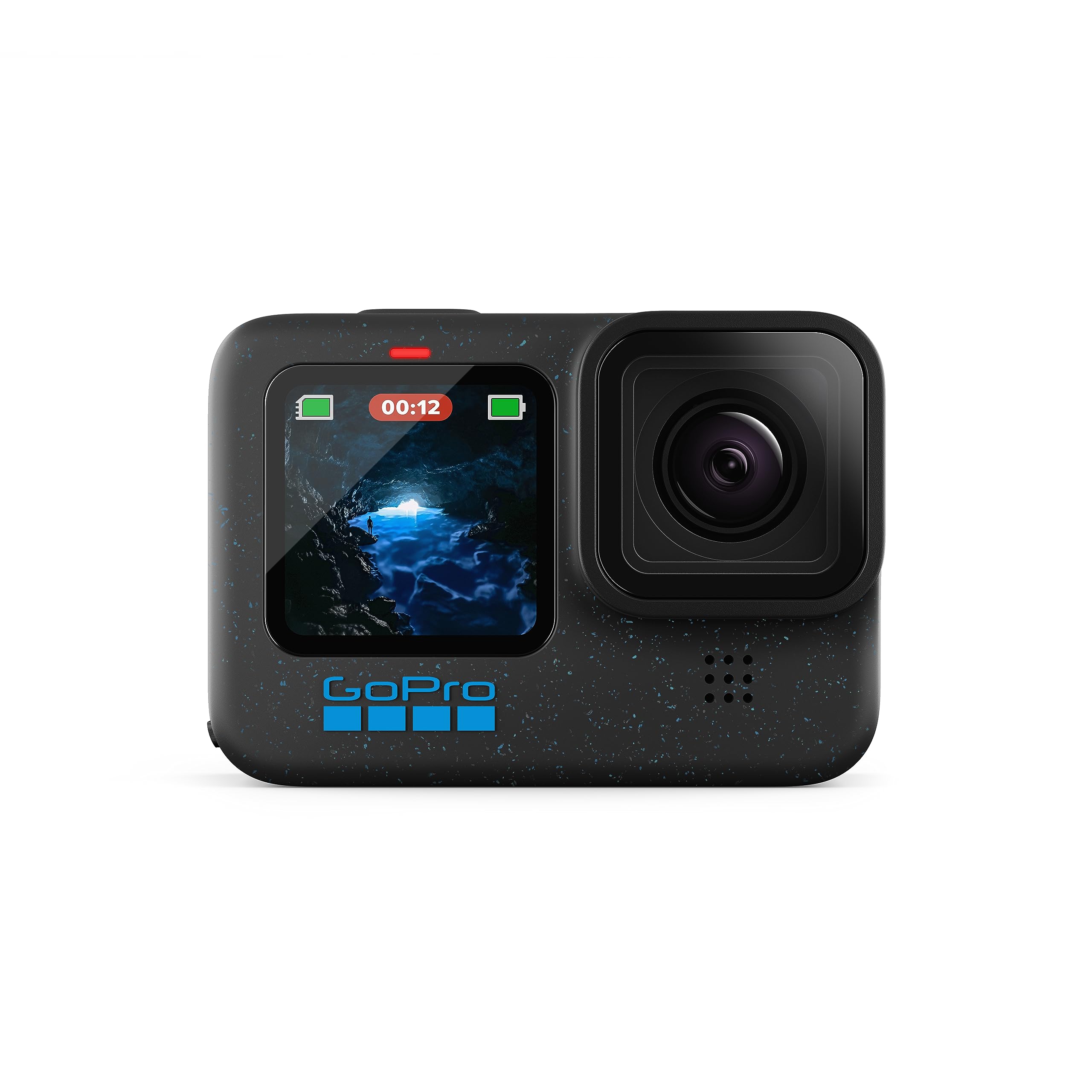 GoPro HERO12 Black - Câmera de ação à prova d'água com vídeo Ultra HD 5.3K60, fotos de 27 MP, HDR, sensor de imagem de 1/4.8 cm, transmissão ao vivo, webcam, estabilização