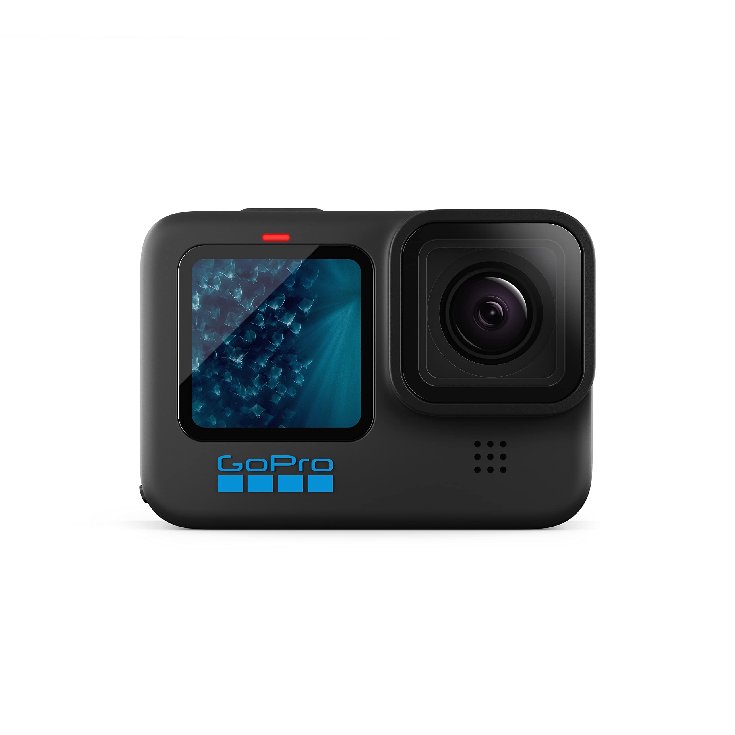 GoPro HERO11 Black - Câmera de ação à prova d'água com vídeo Ultra HD 5.3K60, fotos de 27 MP, sensor de imagem de 1/4.8 cm, transmissão ao vivo, webcam, estabilização