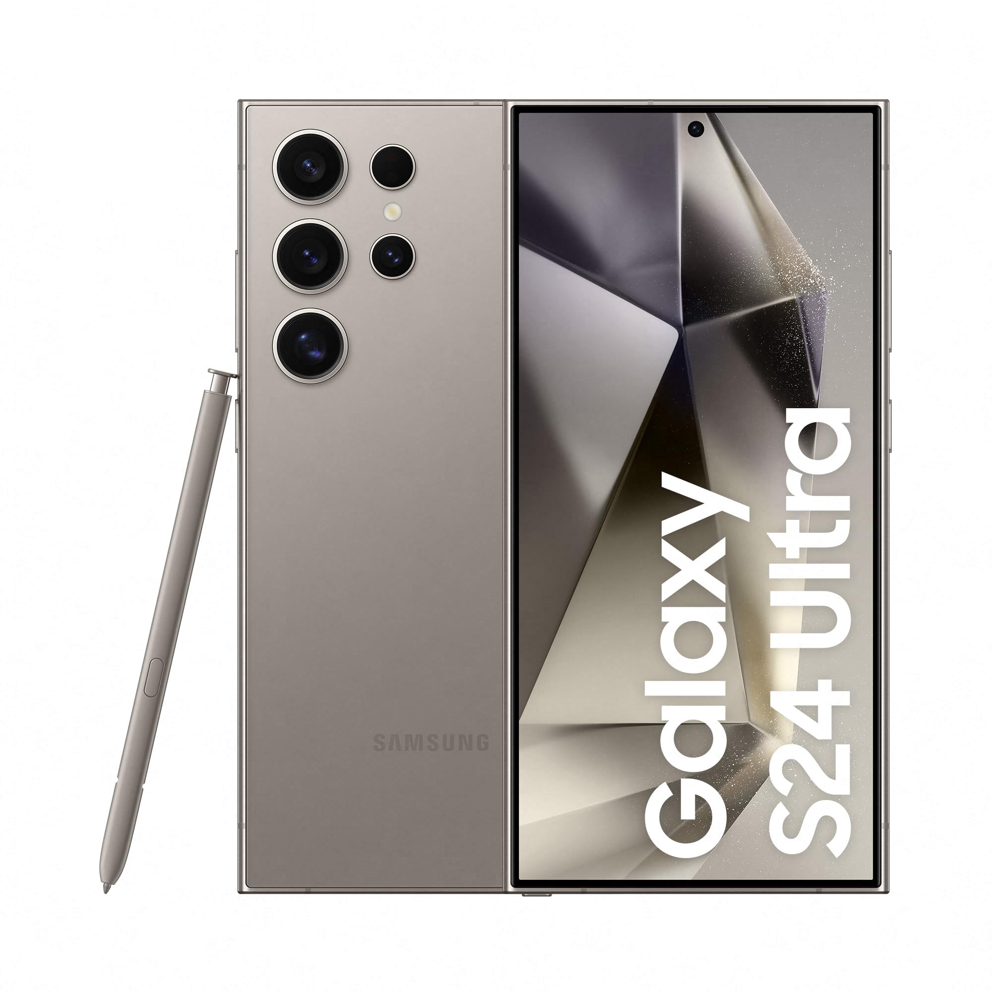 Smartphone Samsung Galaxy S24 Ultra, Galaxy AI, Selfie de 12MP, Tela de 6.8